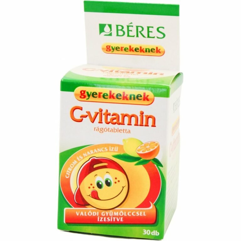 Béres gyerekeknek C-vitamin rágótabletta (30 db)