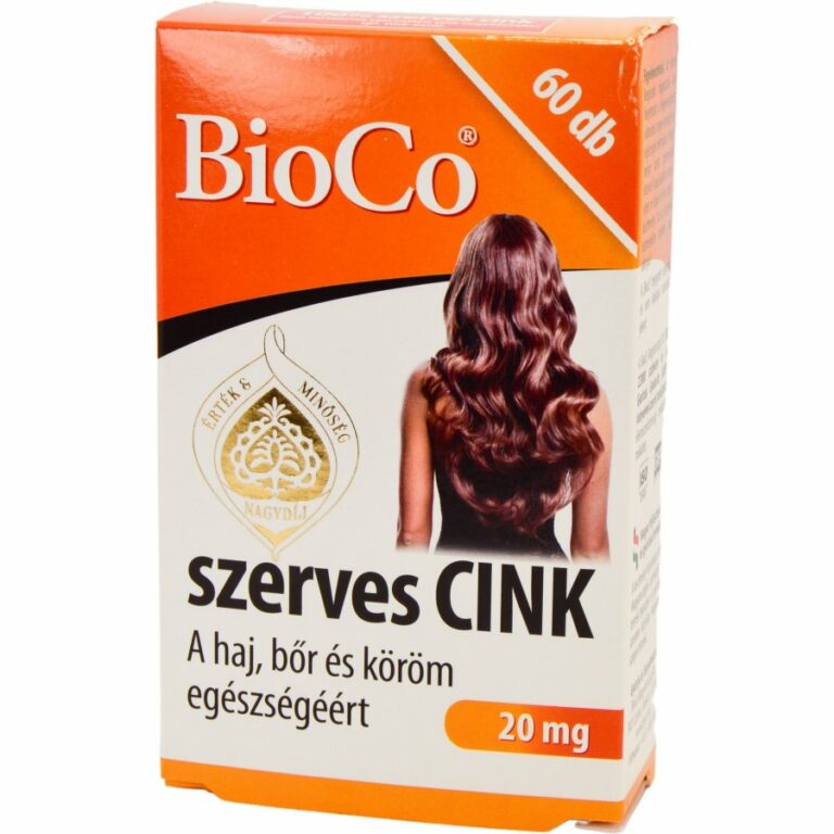 Bioco Szerves cink tabletta (60 db)