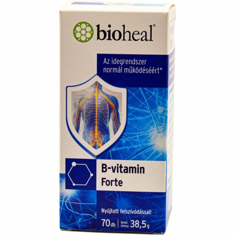 Bioheal Komplex időszemcsés B-vitamin kapszula (70 db)