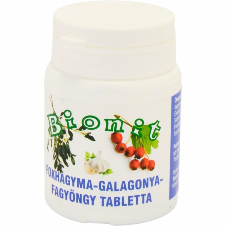 Bionit fokhagyma+galagonya+fagyöngy tabletta (70 db)