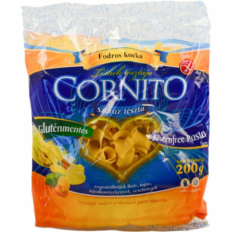 Cornito gluténmentes fodros kocka száraztészta (200 g)