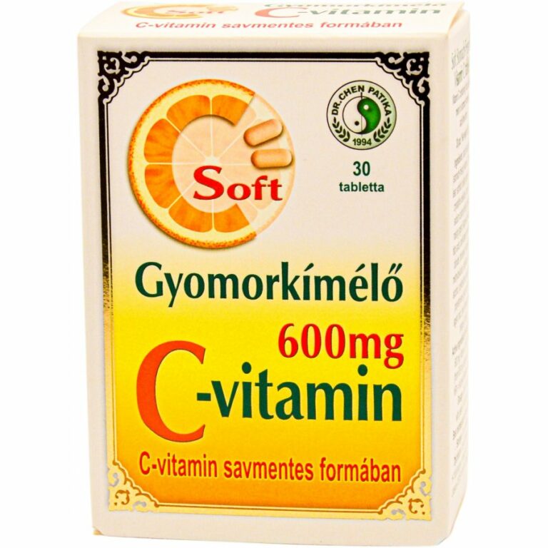 Dr. Chen gyomorkímélő C-vitamin tabletta (30 db)