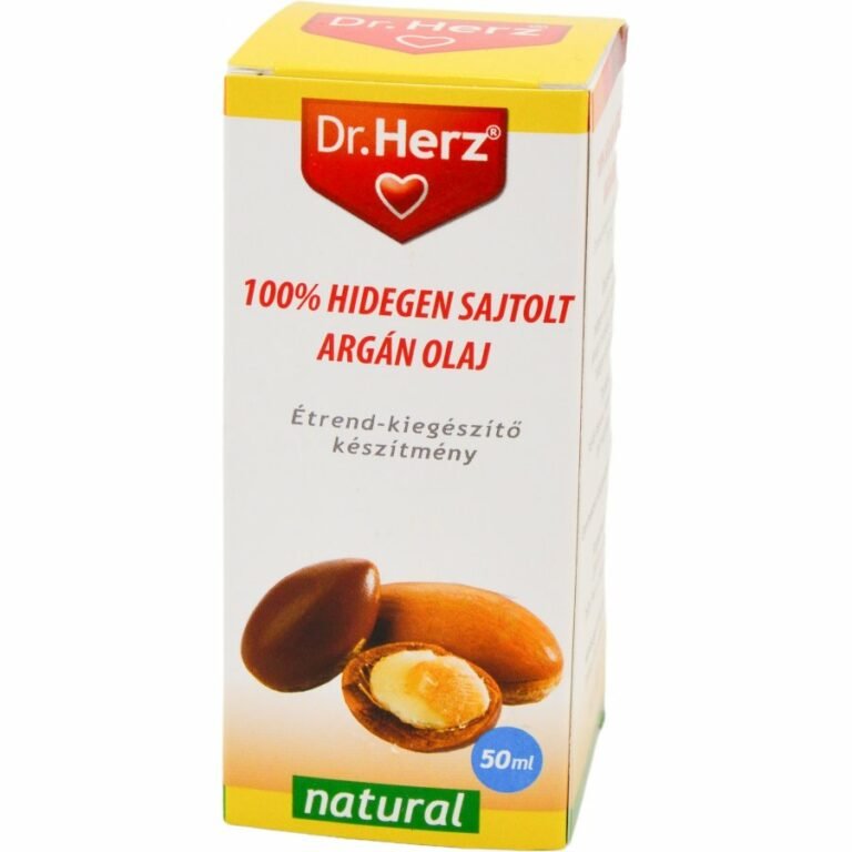 Dr. Herz 100% hidegen sajtolt argán olaj (50 ml)