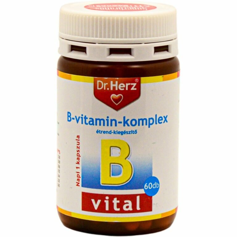 Dr. Herz komplex B-vitamin kapszula (60 db)