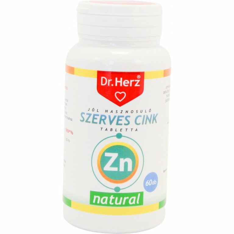 Dr. Herz Szerves cink tabletta (60 db)