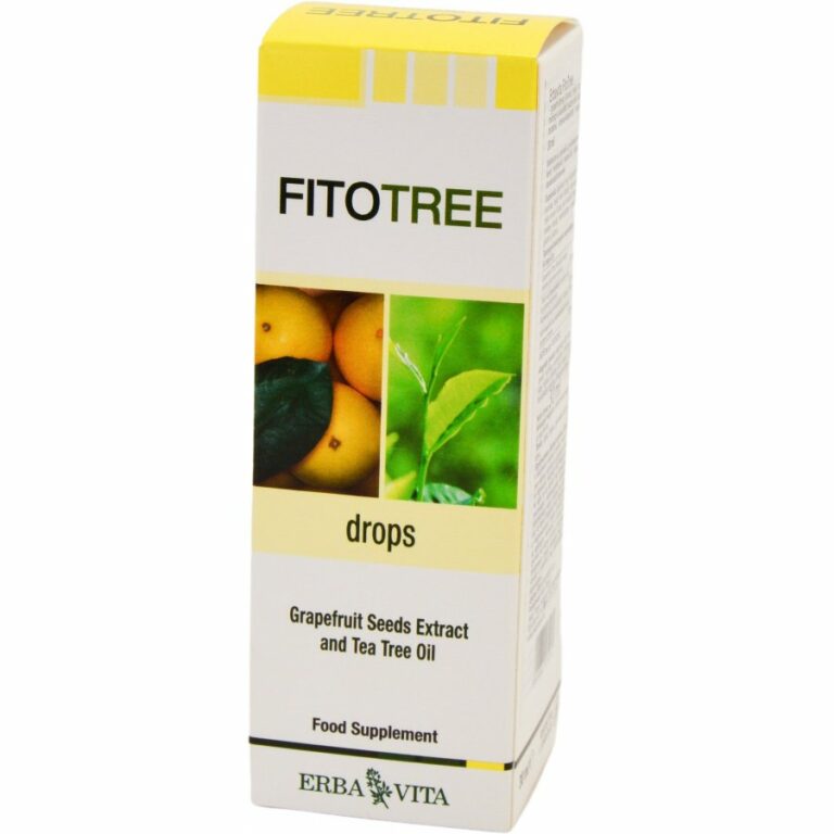 Erba Vita Fitotree grapefruit baktériumölő fertőtlenítő csepp (30 ml)
