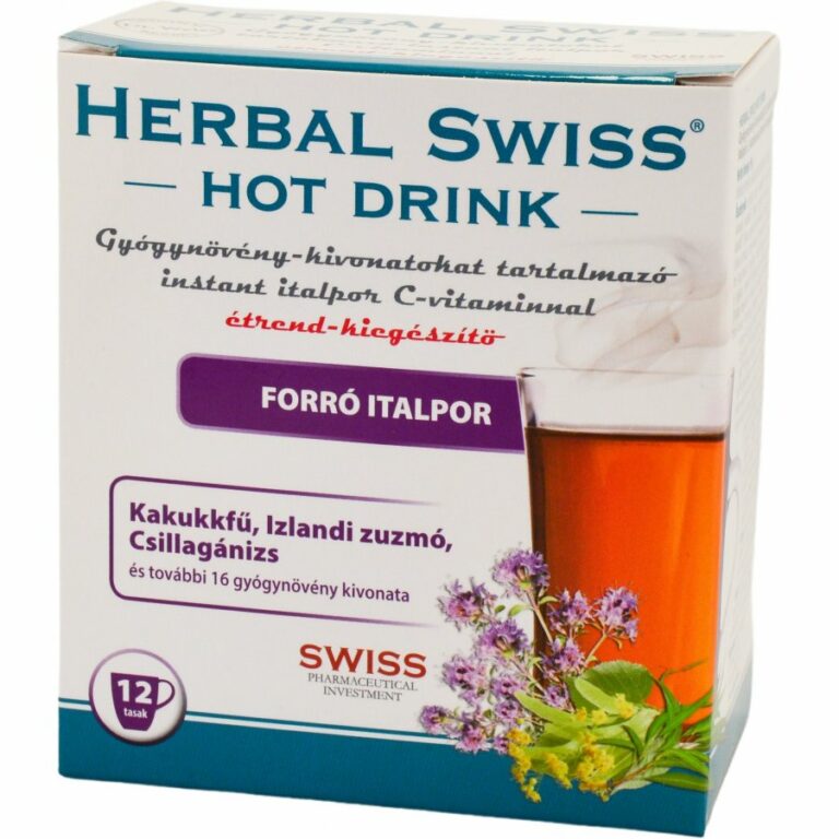 Herbal Swiss Herbal Swiss forró instant italpor (12 tasak)