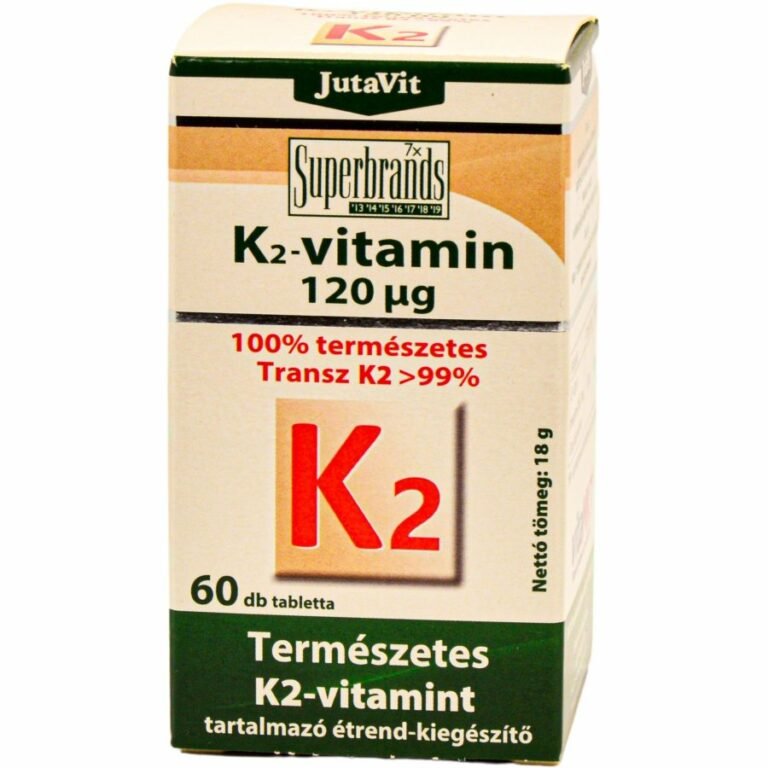 JutaVit K2-vitamin tabletta (60 db)