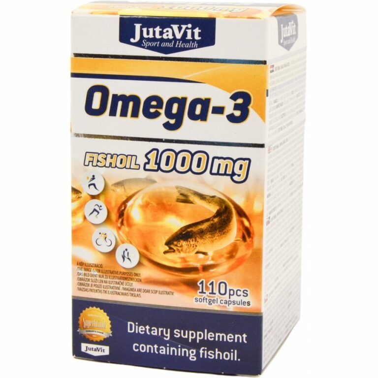 JutaVit Omega 3 halolaj kapszula (100 db)