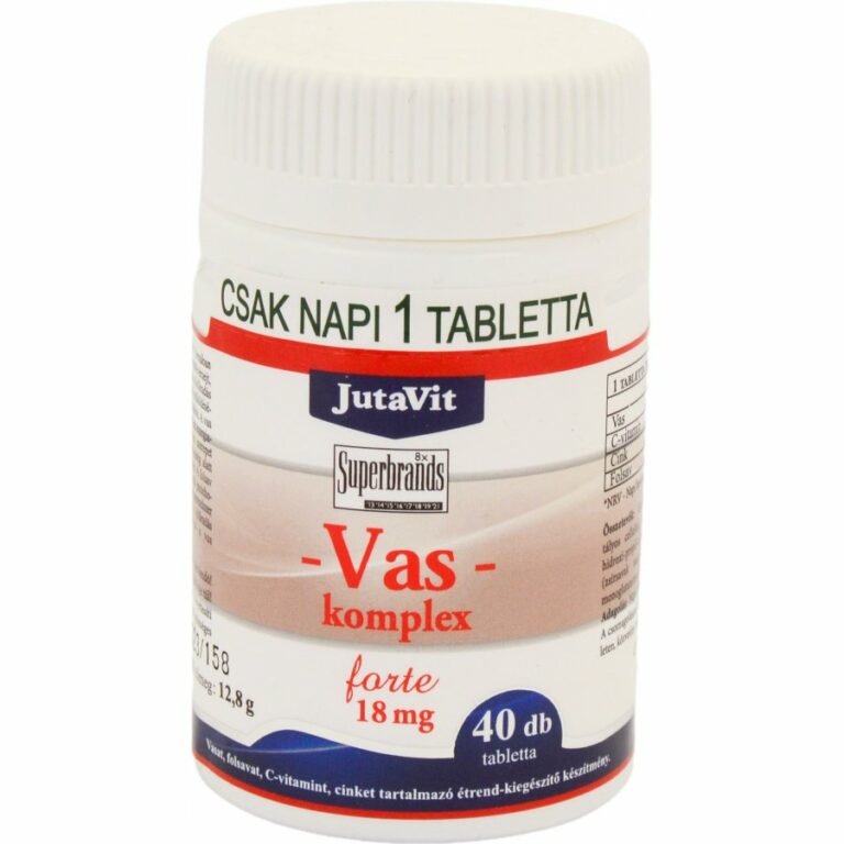 JutaVit Vas komplex 18 mg tabletta (40 db)