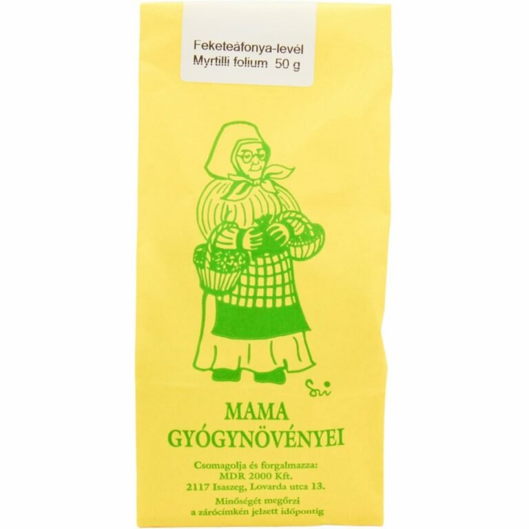 Mama gyógynövényei feketeáfonya-levél szálas gyógytea (50 g)