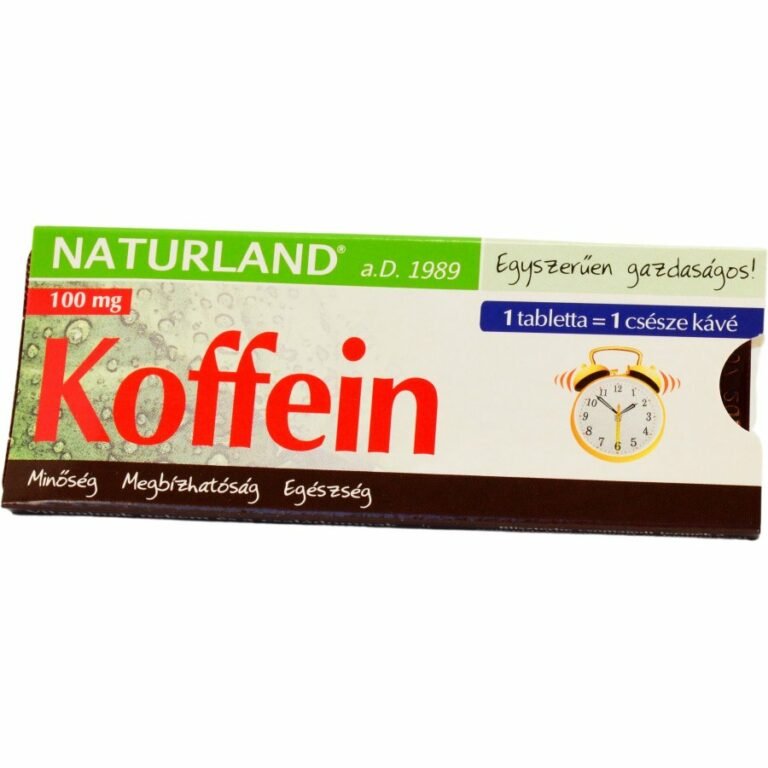 Naturland koffein tabletta (20 db)