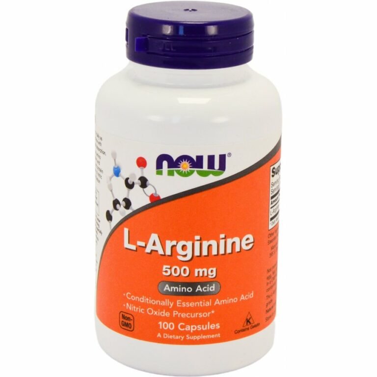 Now L-Arginine 500 mg kapszula (100 db)