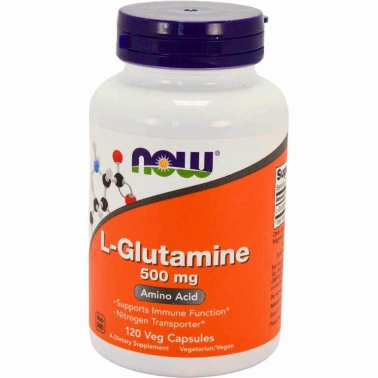 Now L-glutamine 500 mg kapszula (120 db)