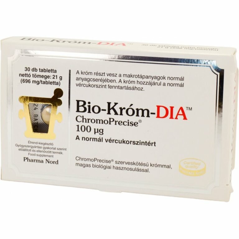 Pharma Nord Bio-Króm-Dia tabletta (30 db)