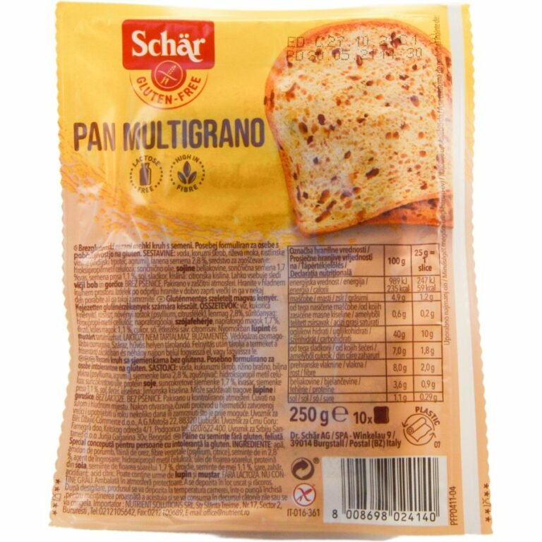 Schär Pan Multigrano kenyér 6 szelet (250 g)