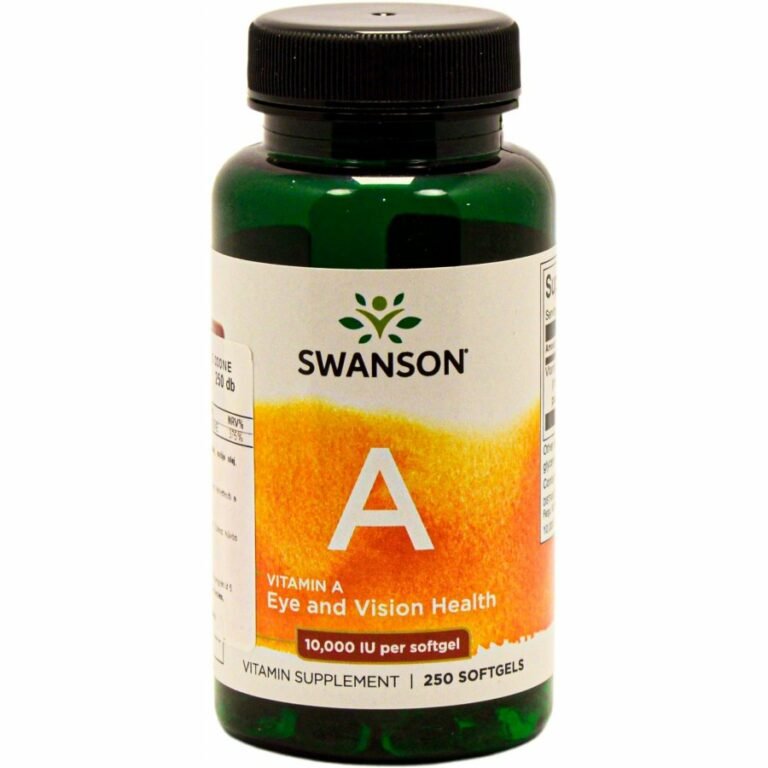 Swanson 10000 NE A-vitamin kapszula (250 db)