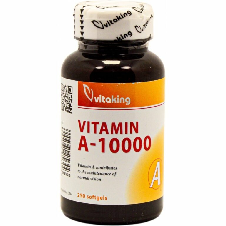 Vitaking 10000 NE A-vitamin lágyzselatin kapszula (250 db)