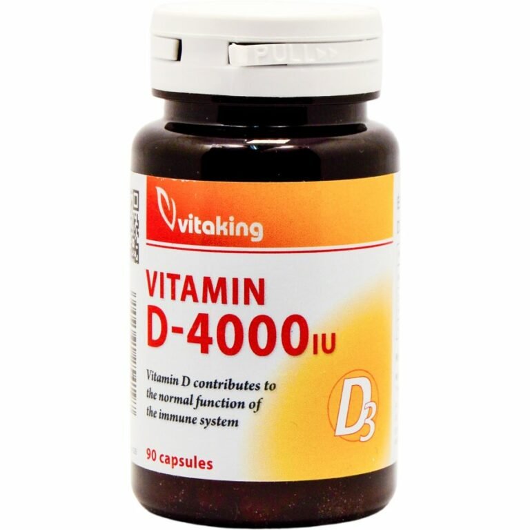 Vitaking 4000 NE D-vitamin kapszula (90 db)