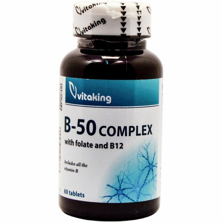 Vitaking 50 complex B-vitamin tabletta (60 db)