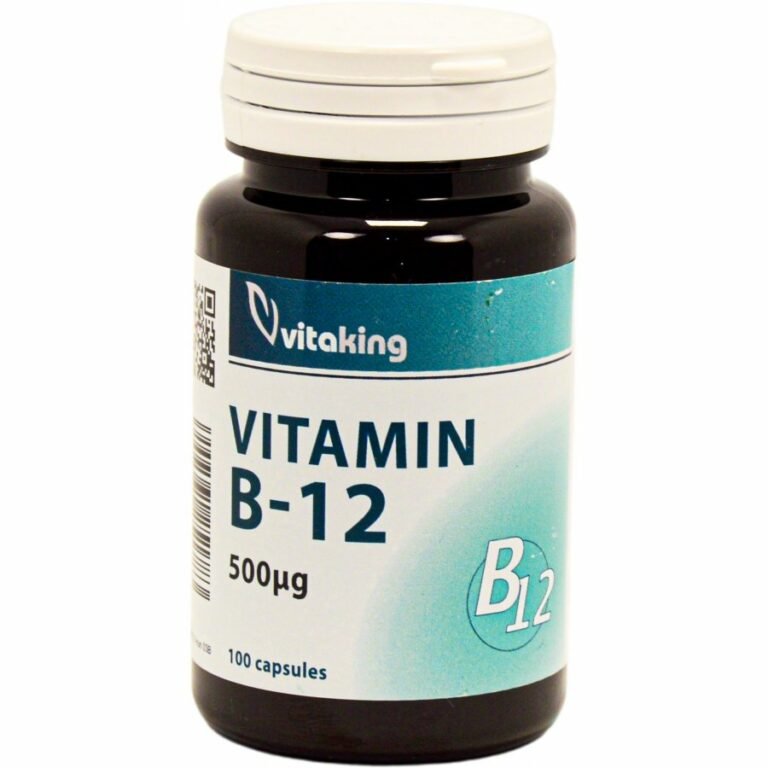 Vitaking 500 ľg B12-vitamin kapszula (100 db)
