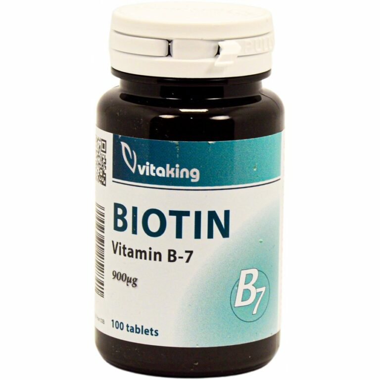 Vitaking Biotin B7-vitamin tabletta (100 db)