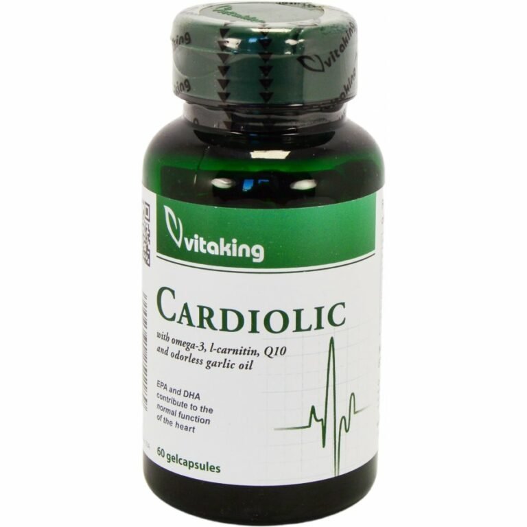 Vitaking Cardiolic lágyzselatin kapszula (60 db)