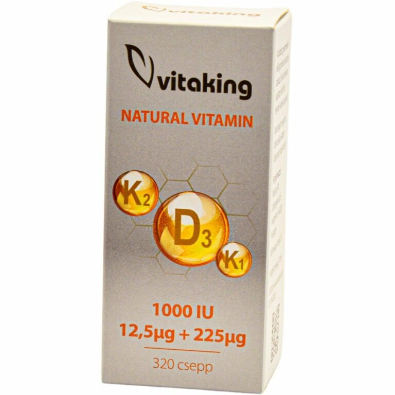 Vitaking D3+K2+K1 Multivitamin csepp (10 ml)