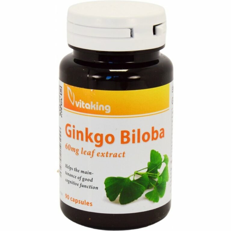 Vitaking Ginkgo Biloba kivonat tabletta (90 db)