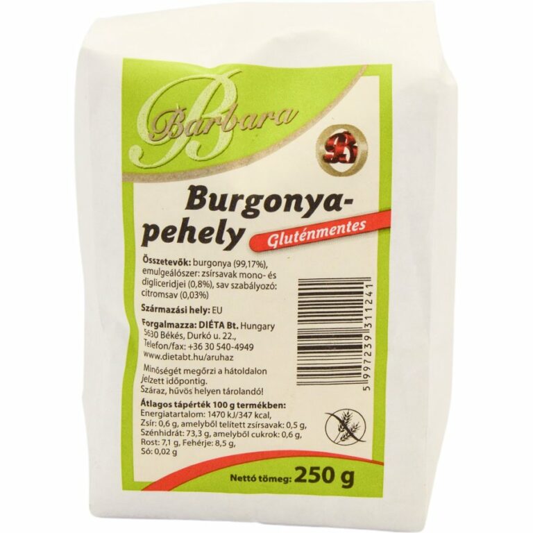 Barbara gluténmentes burgonyapehely (250 g)