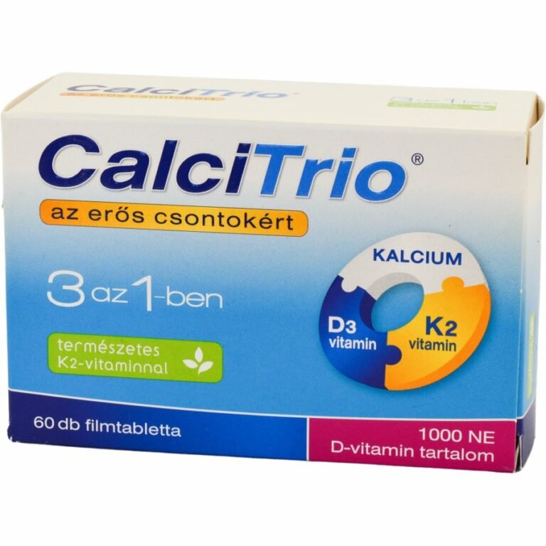 CalciTrio Kalcium+ D3+K2 filmtabletta (60 db)