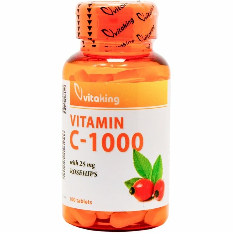 Vitaking Csipkebogyós 1000 mg C-vitamin tabletta (100 db)