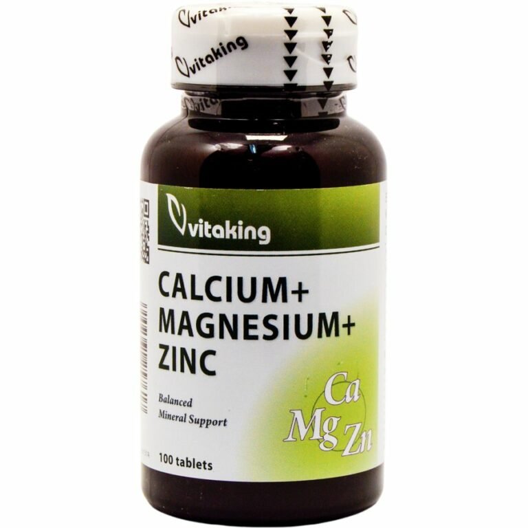 Vitaking Kalcium+Magnézium+Cink tabletta (100 db)