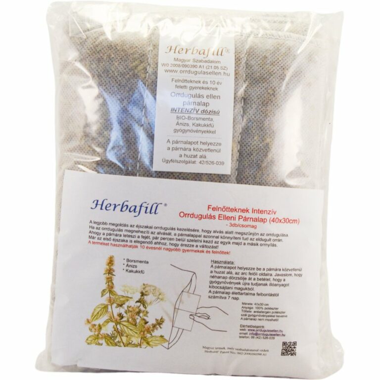 Herbafill Intenzív Orrdugulás elleni párnalap Felnőtteknek (40x30 cm) (3 db)
