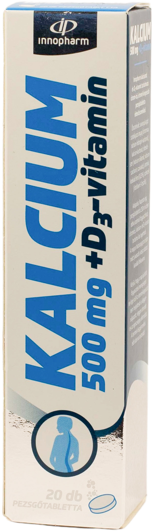 InnoPharm Kalcium-D3-vitamin citrom ízű pezsgőtabletta (20 db)