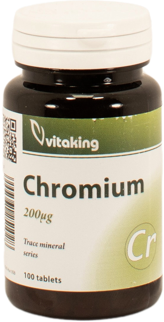 Vitaking Króm Pikolinát 200mcg tabletta (100 db)