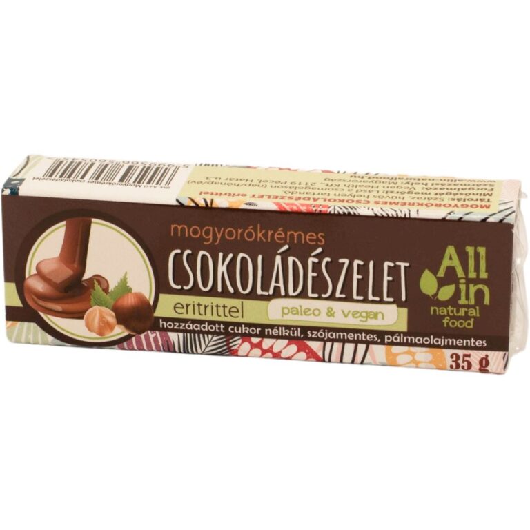 All in mogyorókrémes csokoládé szelet (35 g)