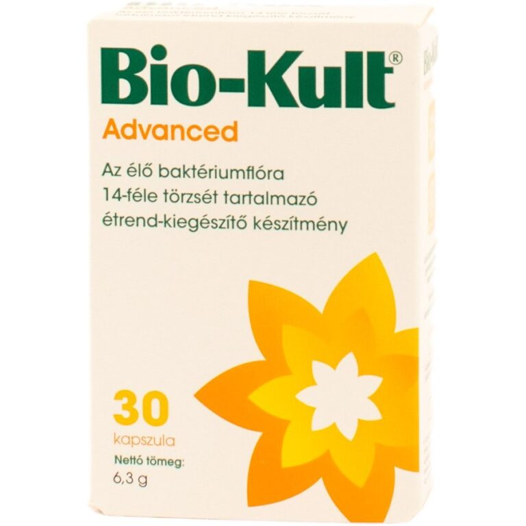 Bio-Kult Advanced éló baktérium kiegészítő kapszula (30 db)