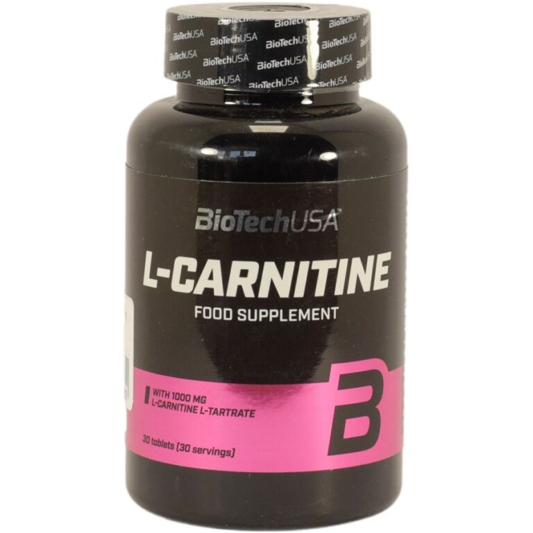 Bio Tech 1000 mg L-karnitin tabletta (60 db)