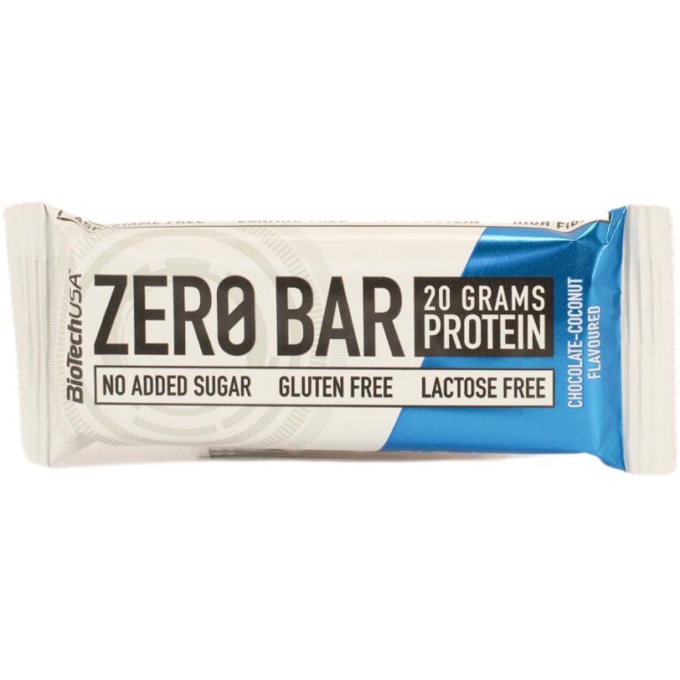 Bio Tech Zero Bar csokoládé és kókusz ízű Fehérje szilárd (50 g)
