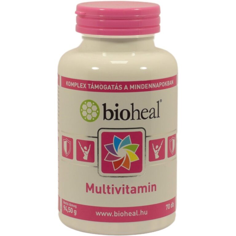 Bioheal Multivitamin 1350mg Multivitamin tabletta (70 db)