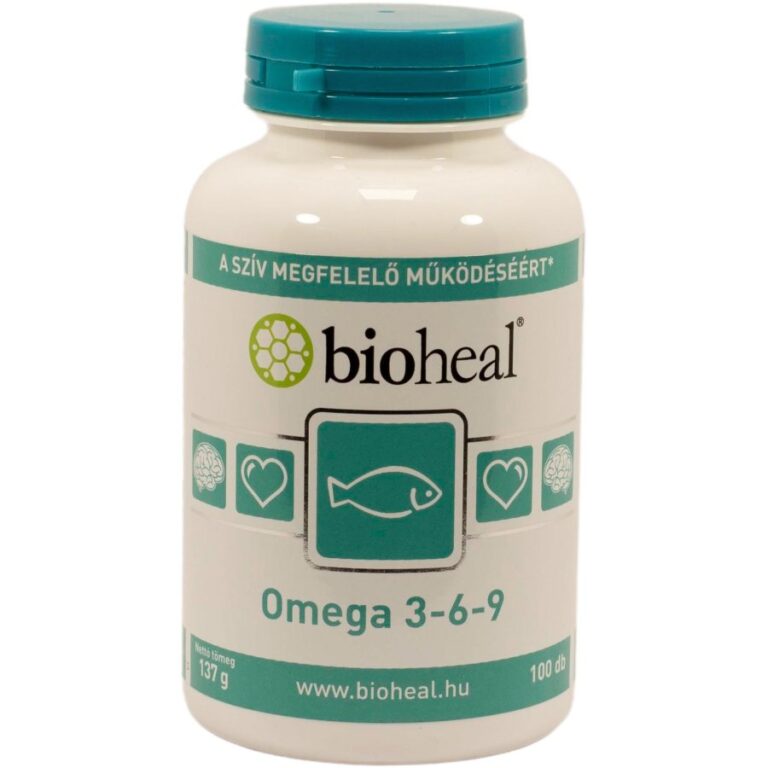 Bioheal Omega 3-6-9 1200mg kapszula (100 db)