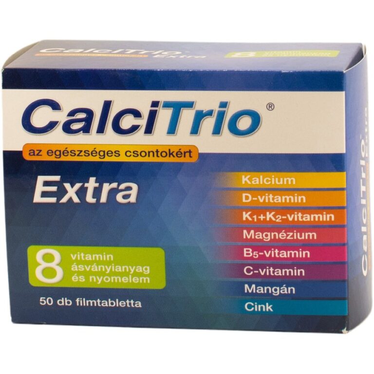 CalciTrio Extra az egészséges csontokért Multivitamin filmtabletta (50 db)