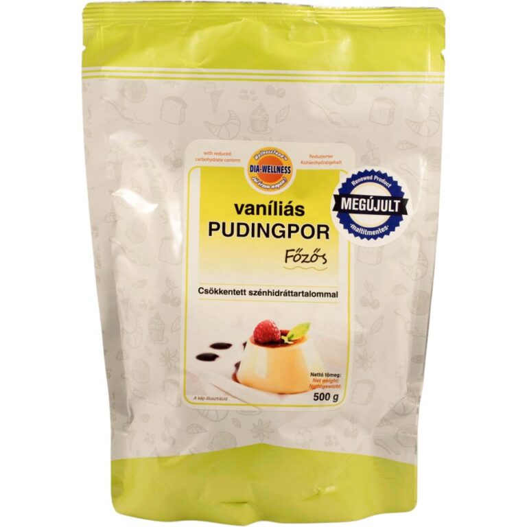 Dia-Wellness főzős vanília ízű puding (500 g)
