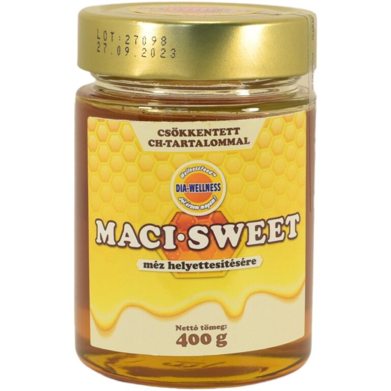 Dia-Wellness Maci Sweet - méz helyettesítő, csökkentett ch, (300 g)
