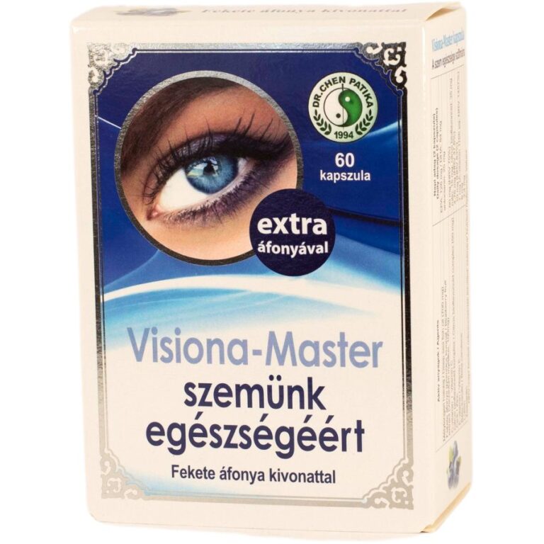Dr. Chen Visiona Master látást segítő kapszula (60 db)