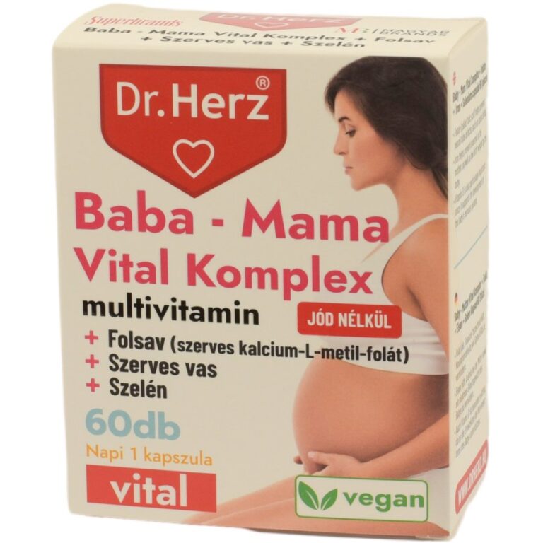 Dr. Herz Baba-Mama Vital komplex Multivitamin kapszula (60 db)