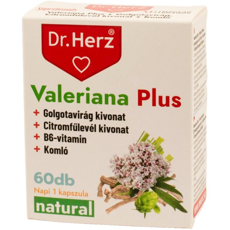 Dr. Herz Valeriana kapszula (60 db)