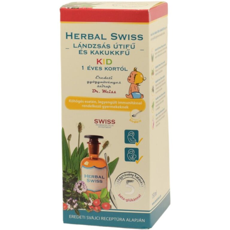 Herbal Swiss Kid szirup (150 ml)