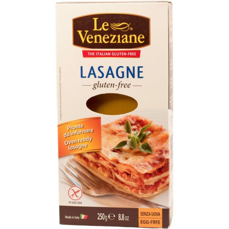 Le Veneziane Gluténmentes Lasagne száraztészta (250 g)